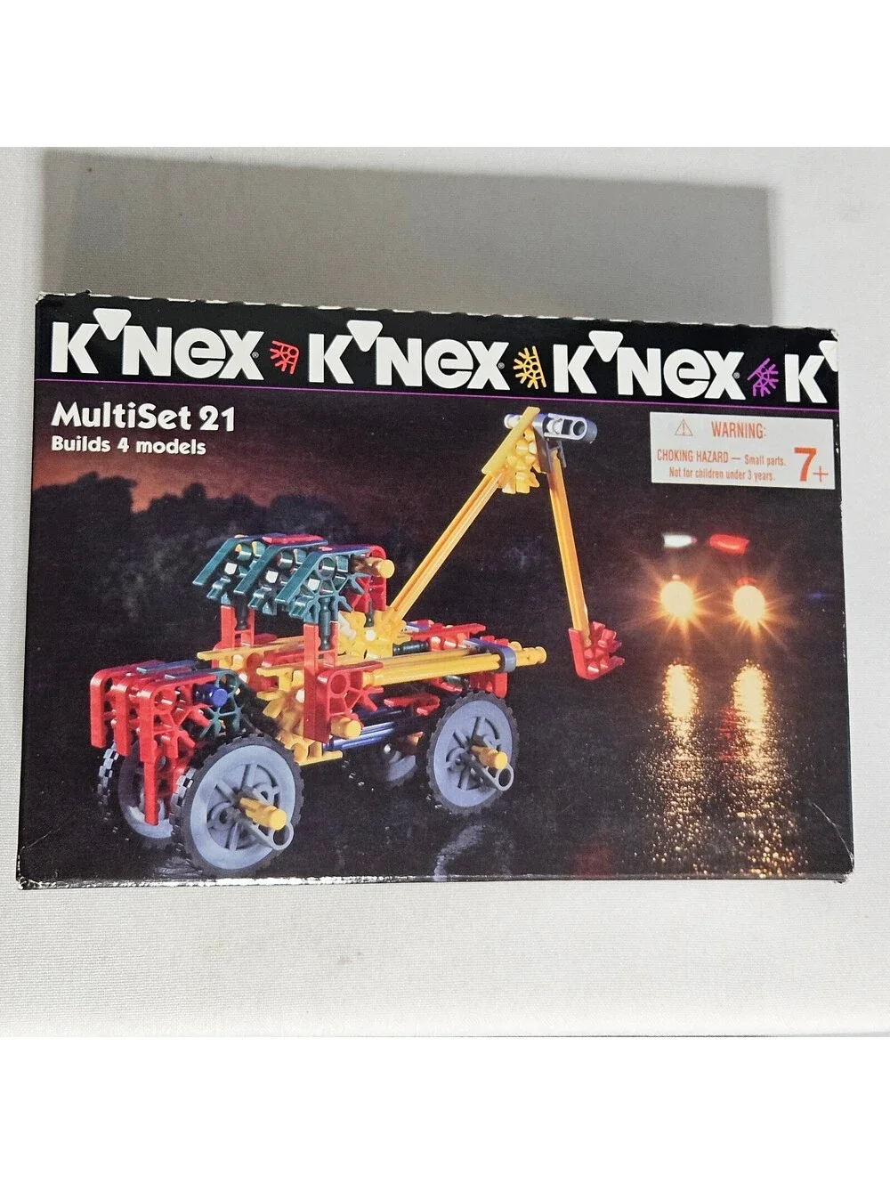 K'NEX MultiSet 21 Building New In Box Construction Set Trucks Heavy Equipment